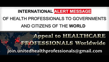 International Alert from Health Professionals